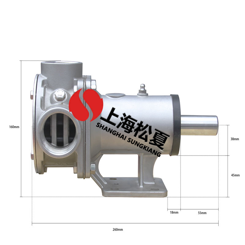 Jabsco 30560-2005帶馬達(dá)支架316SS的泵頭